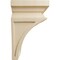 Ekena Millwork 3 1/2"W x 3 3/4"D x 6"H Mini Nevio Wood Corbel, Rubberwood CORW03X03X06NERW - alternate 4